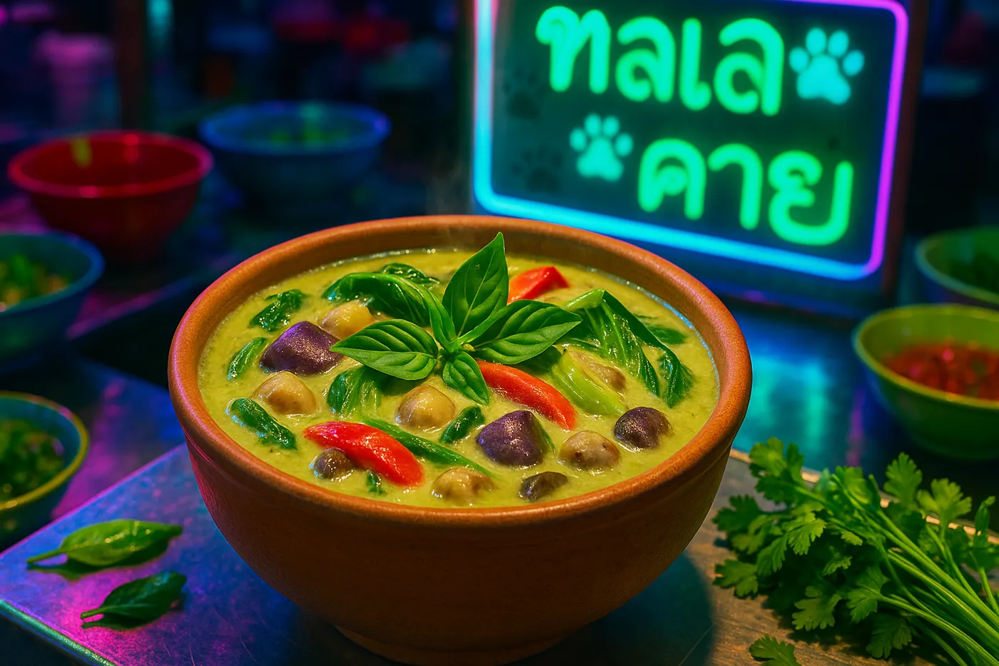 Thai Green Curry with Vegetables