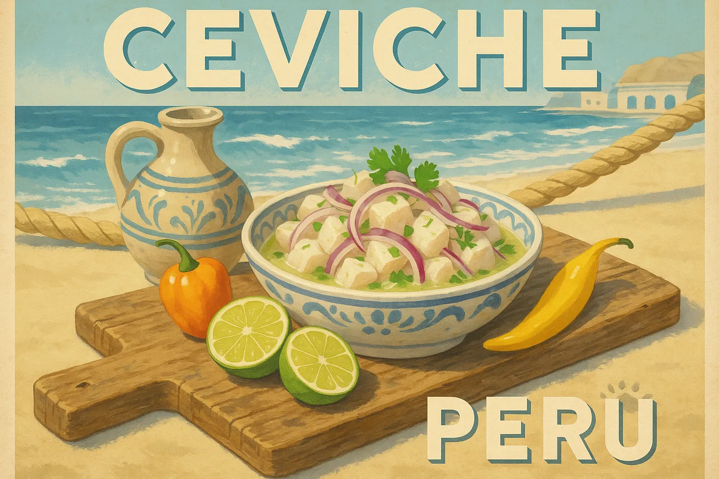 Classic Peruvian Ceviche