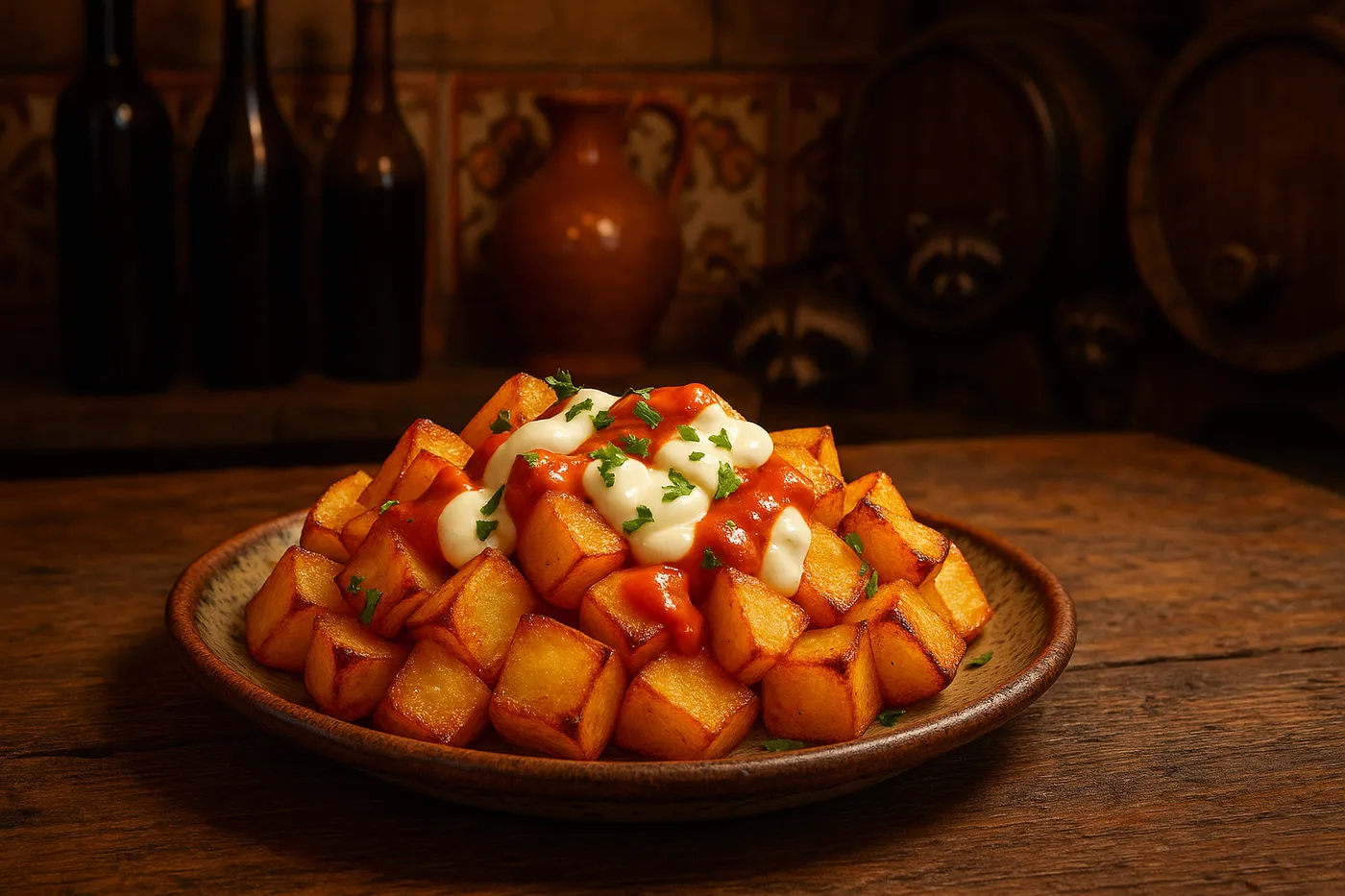 Spanish Patatas Bravas